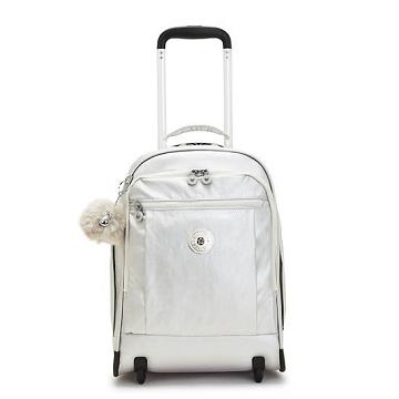 Kipling Gaze Large Metallic Rolling Rugzak Beige | NL 1400WN